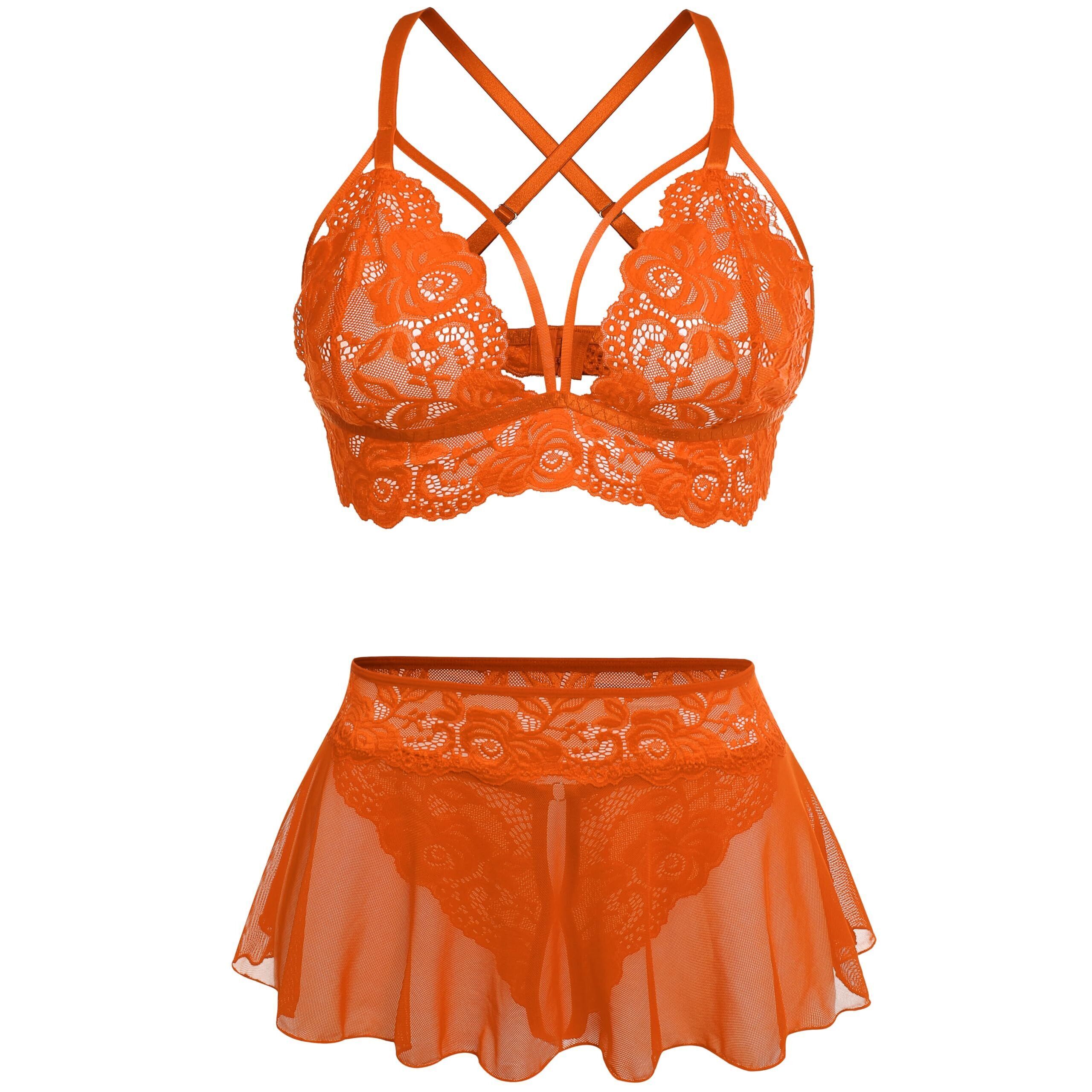 1977 Orange Lingerie Orange Xxl